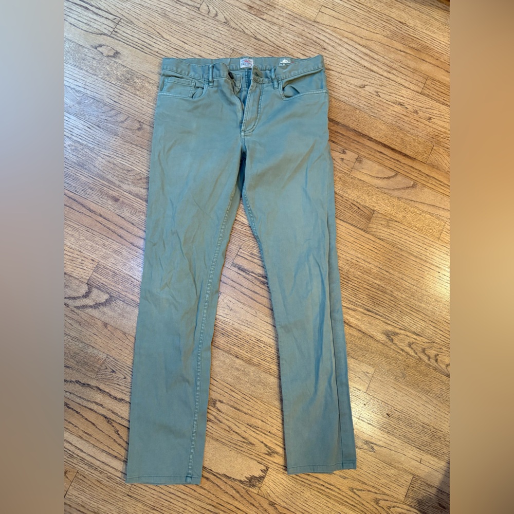 Faherty Brand Slim Five Pocket Pant 30x30